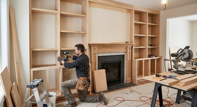 Built In Shelving Service in Woodbridge, VA