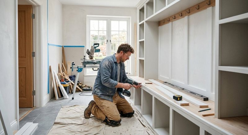 Built In Tv Cabinetry in Fairfax, VA